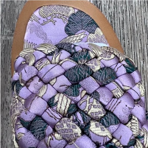 Johnny Was Woven Slides size 9.5 NIB - Picture 2 of 5